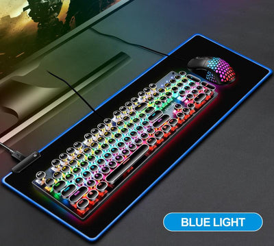 Luminous colorful computer waterproof mouse pad - Emmz Gadgets 