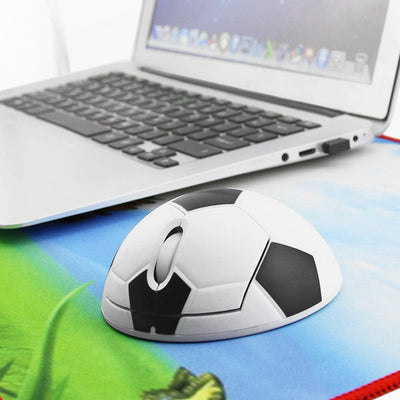 Optical Wireless Ergonomic Computer Mouse Football - Emmz Gadgets 